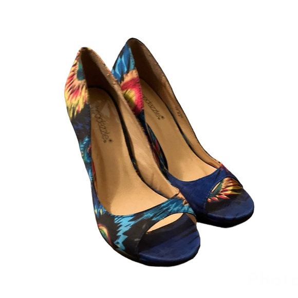 Peacock patterned Shoedazzle heels - Picture 6 of 6